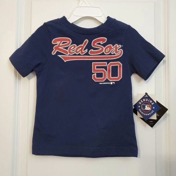 Boston 2T, 3T, 4T Red Sox Boy's Toddler Mookie Betts #50 - Picture 1 of 3